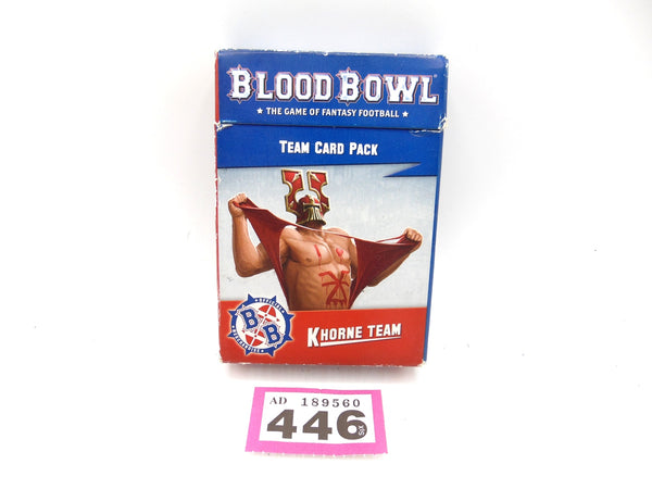 Blood Bowl Khorne Team Card Pack
