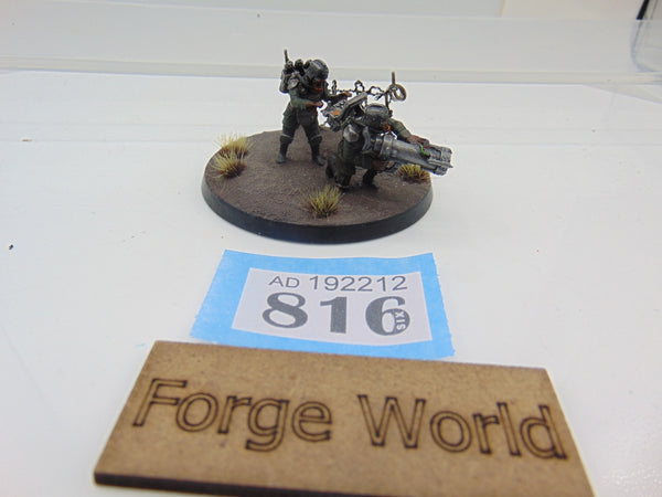 Death Korps Engineers with Mole Launcher