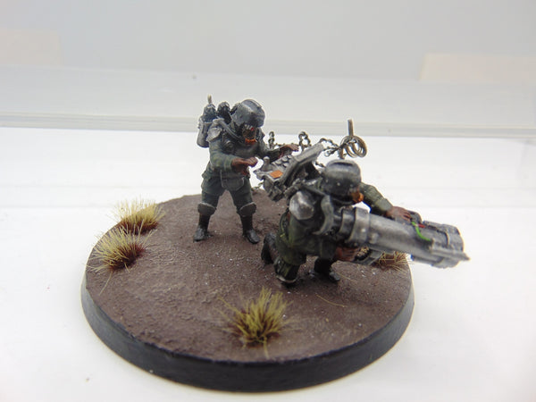 Death Korps Engineers with Mole Launcher