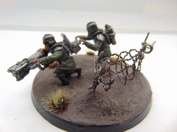 Death Korps Engineers with Mole Launcher