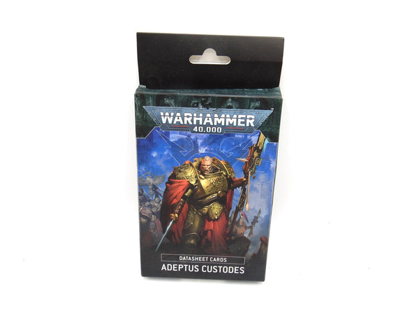 Datasheet Cards Adeptus Custodes