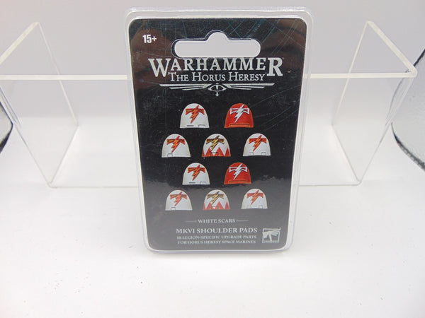 White Scars MKVI Shoulder Pads
