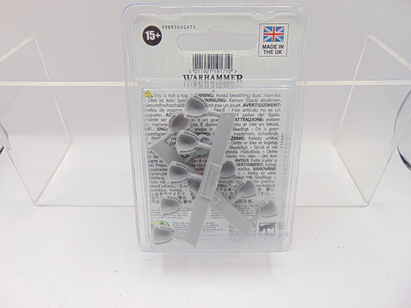 White Scars MKVI Shoulder Pads