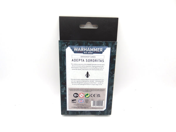 Datasheet Cards Adepta Sororitas