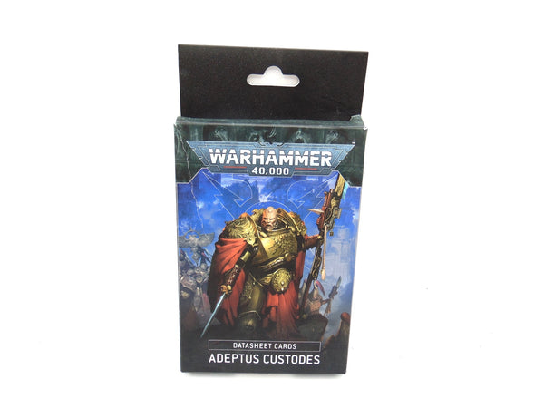 Datasheet Cards Adeptus Custodes