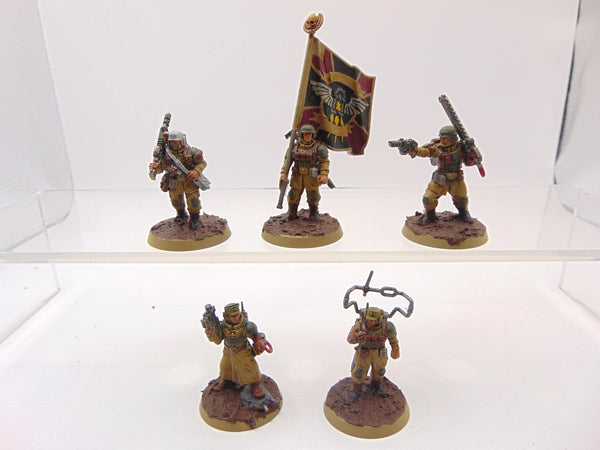 Cadian Command Squad