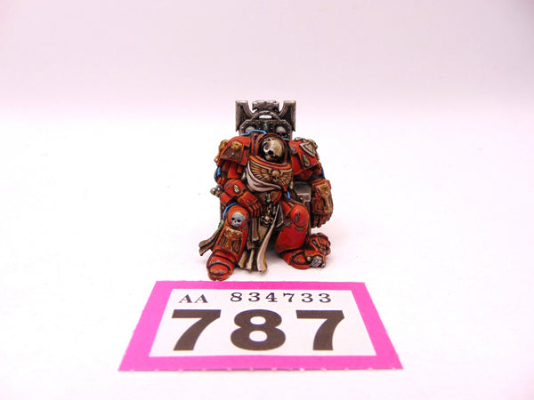 Dead Terminator on Throne