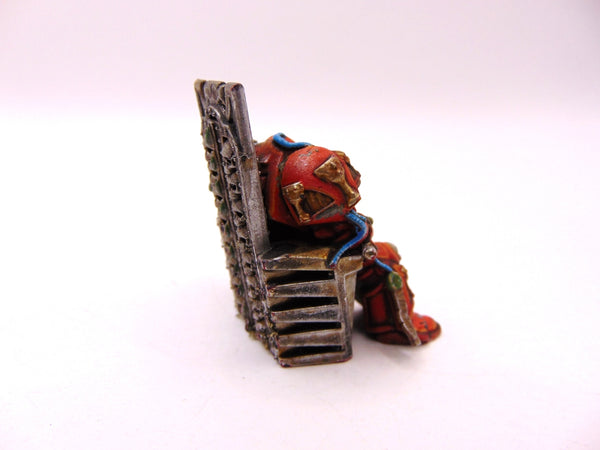 Dead Terminator on Throne