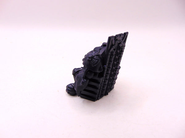 Dead Terminator on Throne