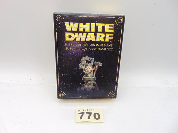 2010 White Dwarf in Space Subscription Ltd Ed