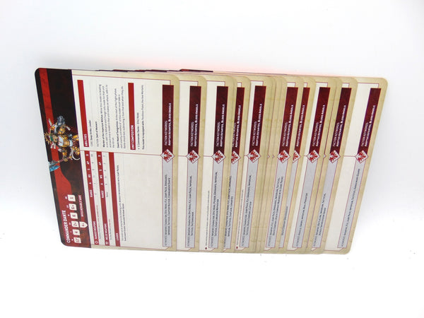 Blood Angels Ltd Edition Data Cards