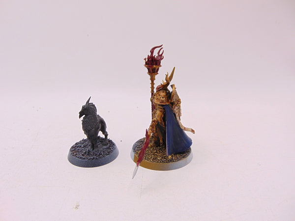 Lord Veritant with Gryph Crow