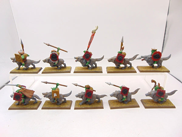 Goblin Wolf Rider Mob