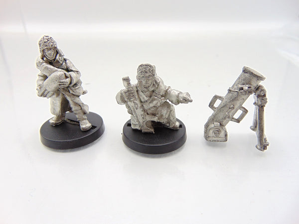 Valhallan Mortar Team