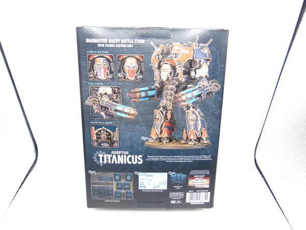 Legions Imperialis / Adeptus Titanicus: Warmaster Heavy Battle Titan with Plasma Destructors