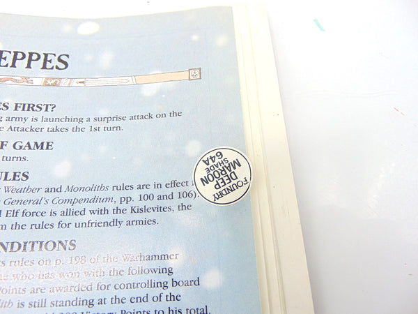 Warhammer Armies Kislev Army Book Supplement