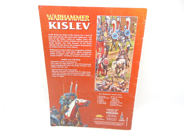 Warhammer Armies Kislev Army Book Supplement