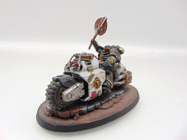 Primaris Chaplain on Bike