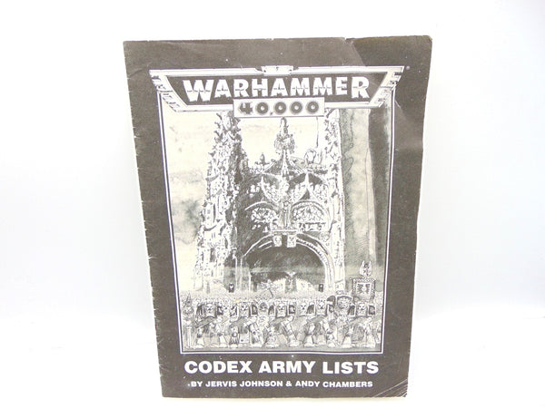 Warhammer 40,000 Codex Army Lists