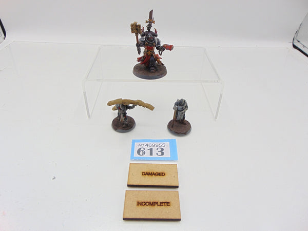 Chaplain Grimaldus & Retinue