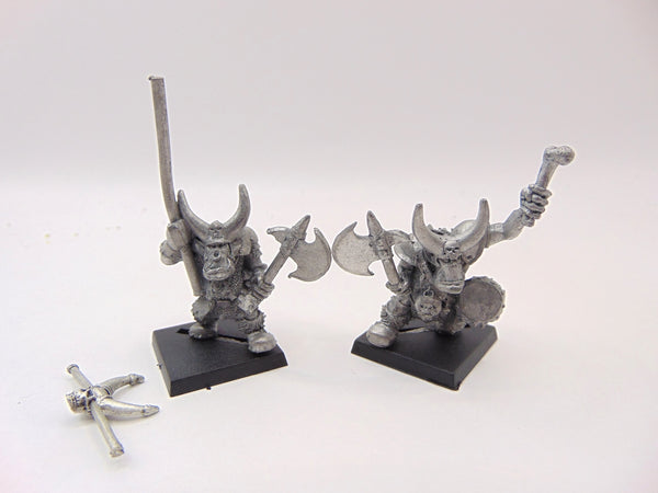 Black Orc Command Musician & Standard