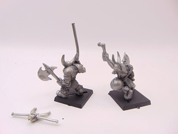 Black Orc Command Musician & Standard