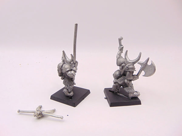 Black Orc Command Musician & Standard