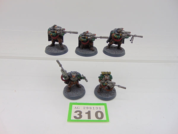 Scout Squad with Sniper Rifles