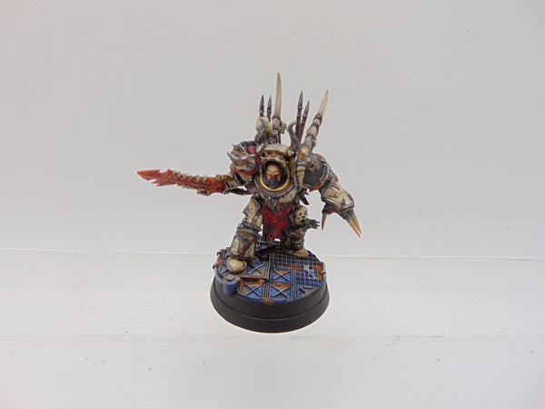 Chaos Lord in Terminator Armour Conversion