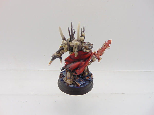 Chaos Lord in Terminator Armour Conversion