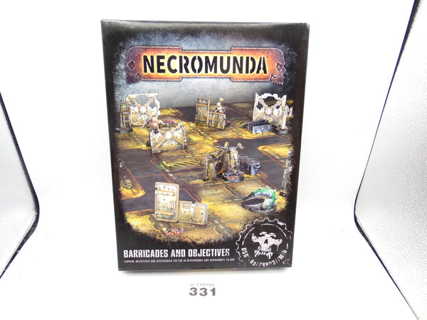 Necromunda Barricades and Objectives
