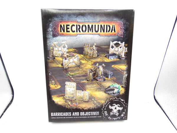 Necromunda Barricades and Objectives