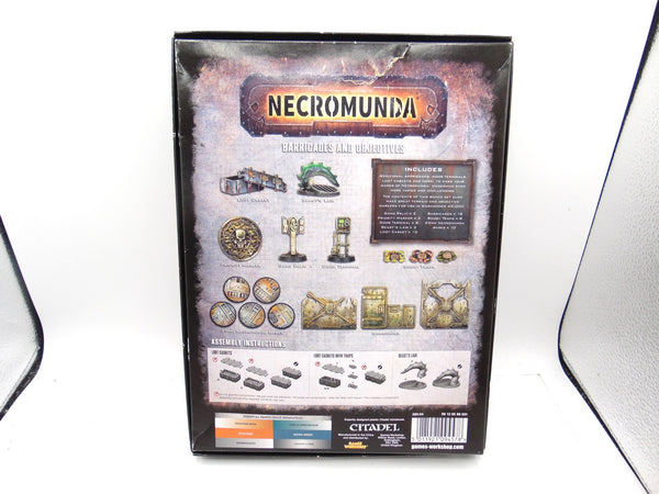 Necromunda Barricades and Objectives