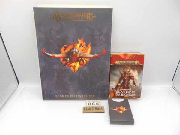 Slaves to Darkness Battletome Warscroll Cards and Enhancement cards