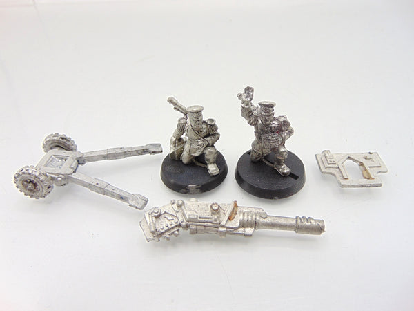 Mordian Lascannon Team