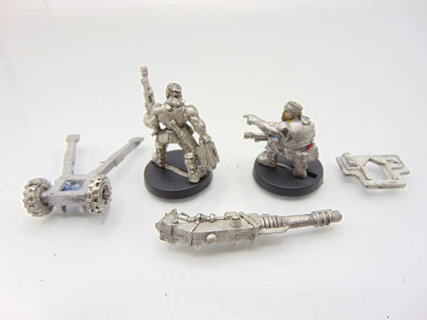 Catachan Lascannon Team
