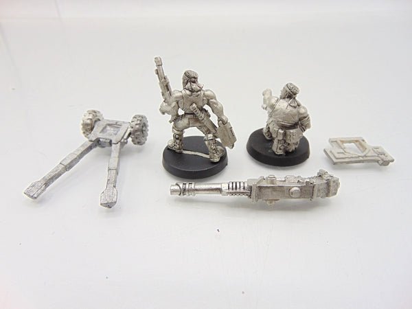 Catachan Lascannon Team