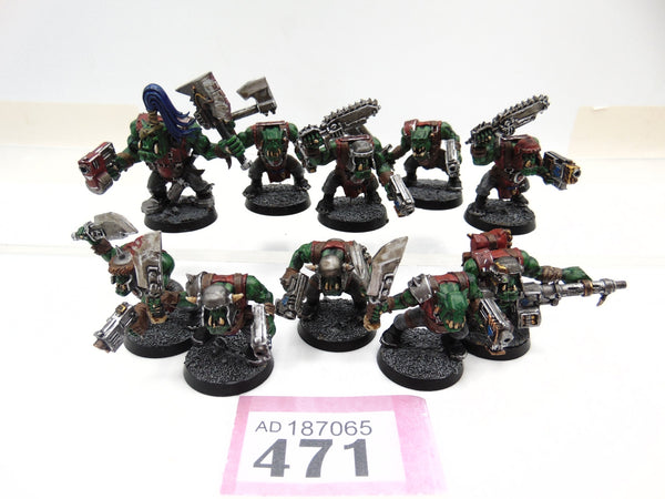 Ork Boyz and Nob