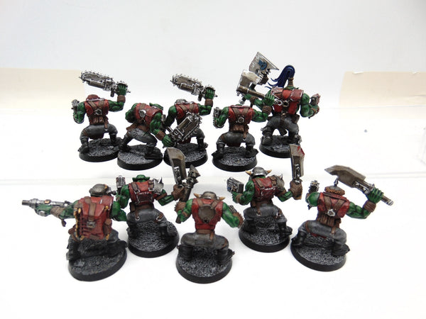 Ork Boyz and Nob