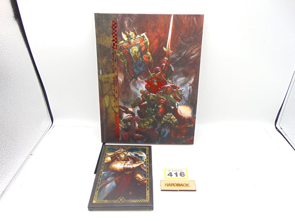 Limited Edition Codex and Cards Supplement Blood Angels 40K 10th Edition