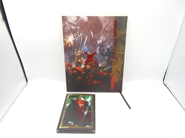 Limited Edition Codex and Cards Supplement Blood Angels 40K 10th Edition