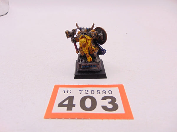 Dwarf King With Oathstone