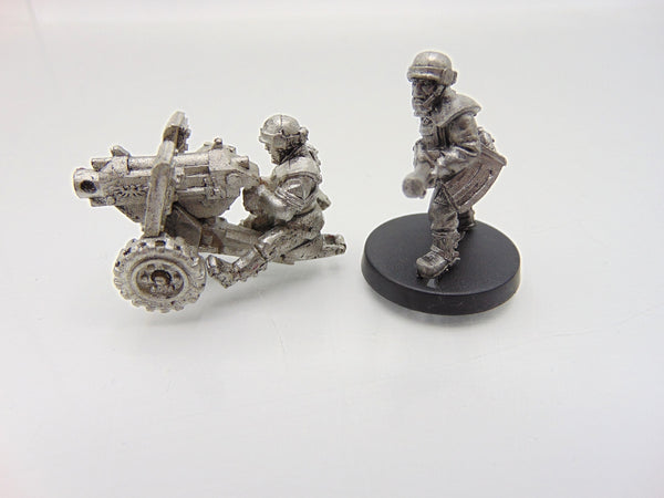 Cadian Heavy Bolter Team