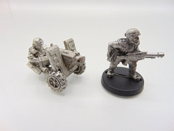 Cadian Heavy Bolter Team
