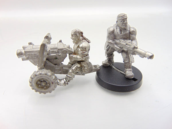Catachan Heavy Bolter Team