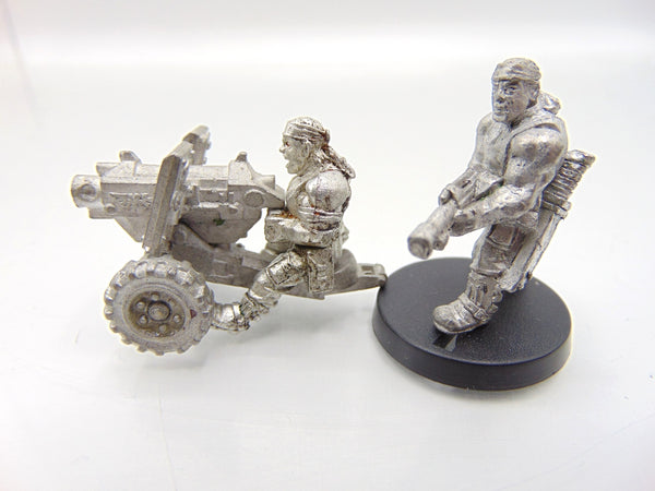 Catachan Heavy Bolter Team