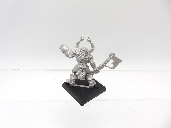 Champion of Tzeentch with Axe & Flamer Arm Mutation