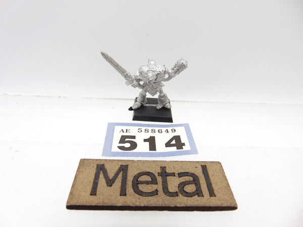 Champion of Khorne with Sword Mace & Mechanical Head & Leg