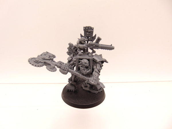 Ork Warboss in Mega Armour