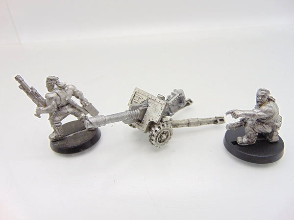 Catachan Lascannon Team